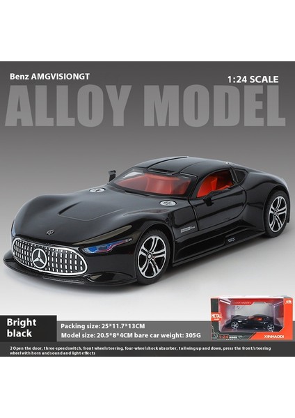 1:24 23CM Alaşım Model Araba Sürücü Kapısı Ses ve Işık Bumerang Araba Koleksiyon Süsleri (Yurt Dışından)