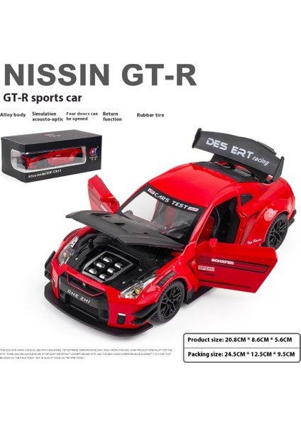 1:24 23CM Alaşım Araba Modeli Simülasyon Spor Araba Oyuncakları Sürücü Kapısı Ses ve Işık Modeli Araba Koleksiyonu Süsleri (Yurt Dışından)
