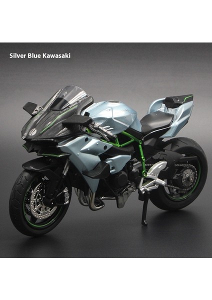1:12 Ses ve Işık Şok Emicili Alaşım Motosiklet Modeli Motosiklet Koleksiyonu Süsleri (Yurt Dışından)