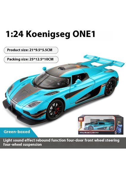 1:24 23CM Alaşım Araba Modeli Simülasyon Spor Araba Oyuncakları Sürücü Kapısı Ses ve Işık Modeli Araba Koleksiyonu Süsleri (Yurt Dışından)