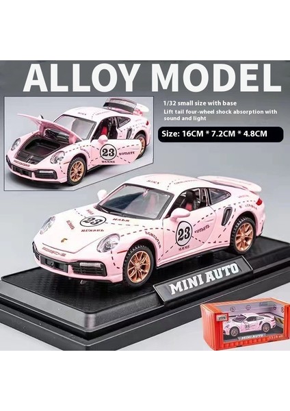 1:32 16CM Alaşım Araba Modeli Kapıları Açılabilir Simülasyon Spor Araba Yarış Arabası Çocuk Oyuncakları Koleksiyon Süsleri (Yurt Dışından)