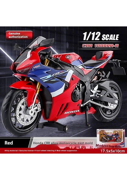 1:12 Alaşımlı Motosiklet Modeli Koleksiyonluk Süs (Yurt Dışından)