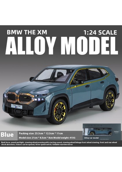 1:24 23CM Alaşım Araba Modeli Yankı Sesli ve Işıklı Açık Kapı Spor Araba Modeli Süs (Yurt Dışından)