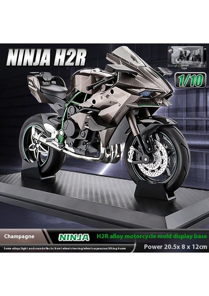 1:12 Alaşımlı Motosiklet Modeli Ses ve Işık Şok Emme Scooter Modeli Koleksiyonluk Süs (Yurt Dışından)
