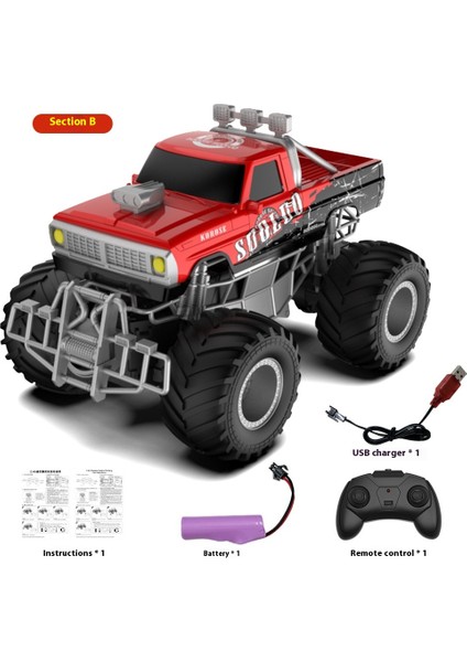 2.4g Tırmanma Off-Road Rc Araba Yüzer 4WD Rc Araba (Yurt Dışından)