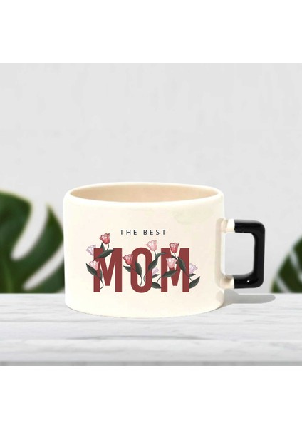 The Best Mom Büma Reklam Yazılı Kupa