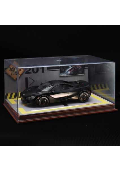 1:24 23CM Alaşım Araba Modeli Yankı Sesli ve Işıklı Açık Kapı Spor Araba Modeli Süs (Yurt Dışından)