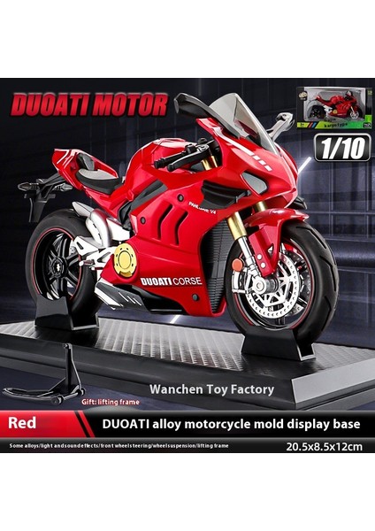 1:12 Alaşımlı Motosiklet Modeli Ses ve Işık Şok Emme Scooter Modeli Koleksiyonluk Süs (Yurt Dışından)