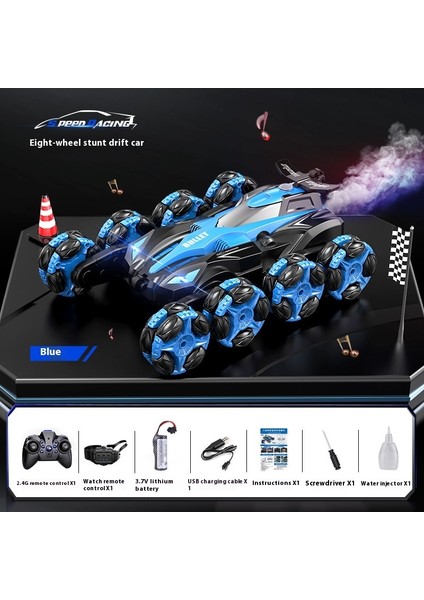 Yeni Dublör Rc Araba Çift Taraflı Drift 4WD Buggy (Yurt Dışından)