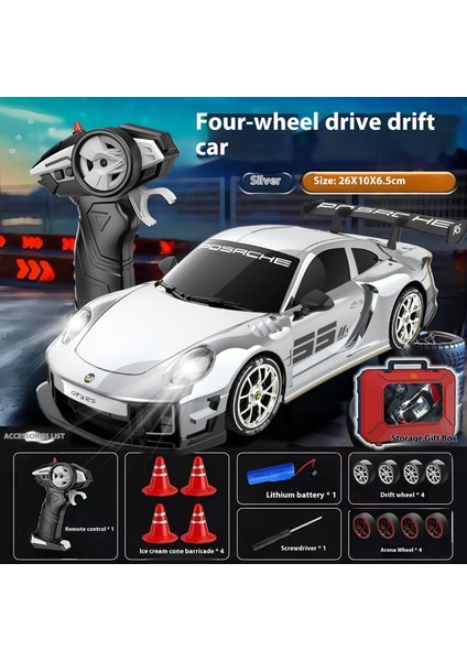 Rc Araba Rc Profesyonel Yarış 2.4g Çok Oyunculu Yarış Yüksek Hızlı Sürüklenme Uzaktan Kumanda Spor Araba Araba Modeli (Yurt Dışından)