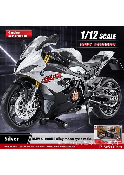 1:12 Alaşımlı Motosiklet Modeli Koleksiyonluk Süs (Yurt Dışından)