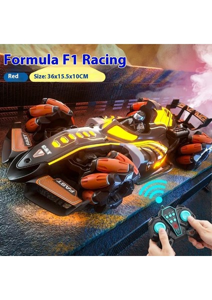 Yeni Dublör Rc Araba Çift Taraflı Drift 4WD Buggy (Yurt Dışından)