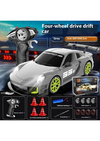 2.4g Rc 4WD Elektrikli Oyuncaklar Profesyonel Rc Yarış Yüksek Hızlı Drift Buggy (Yurt Dışından)