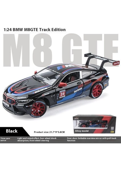 1:24 23CM Alaşım Araba Modeli Simülasyon Spor Araba Oyuncakları Sürücü Kapısı Ses ve Işık Modeli Araba Koleksiyonu Süsleri (Yurt Dışından)