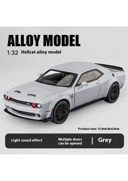 1:32 16CM Alaşım Araba Modeli Spor Araba Sedan Ses ve Işık Bumerang Kapı Açacağı Araba Modeli Koleksiyonluk Süs (Yurt Dışından)