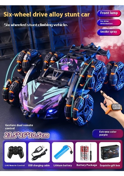 Yeni Dublör Rc Araba Çift Taraflı Drift 4WD Buggy (Yurt Dışından)