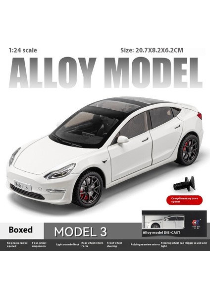 1:24 23CM Alaşım Model Araba Sürücü Kapısı Ses ve Işık Bumerang Araba Koleksiyon Süsleri (Yurt Dışından)