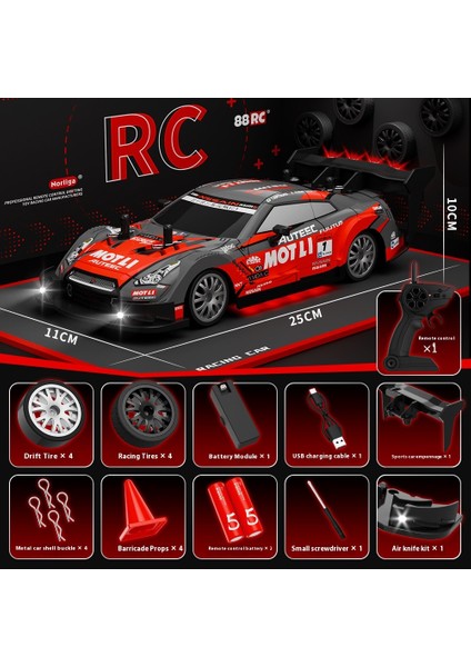 2.4g Rc 4WD Elektrikli Oyuncaklar Profesyonel Rc Yarış Yüksek Hızlı Drift Buggy (Yurt Dışından)