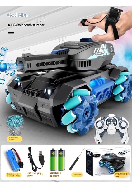 Yeni Uzaktan Kumanda Tank Araba Hareket Sensörü Büküm Araba 3 In 1 Taret Dublör Araba Çocuk Oyuncakları (Yurt Dışından)