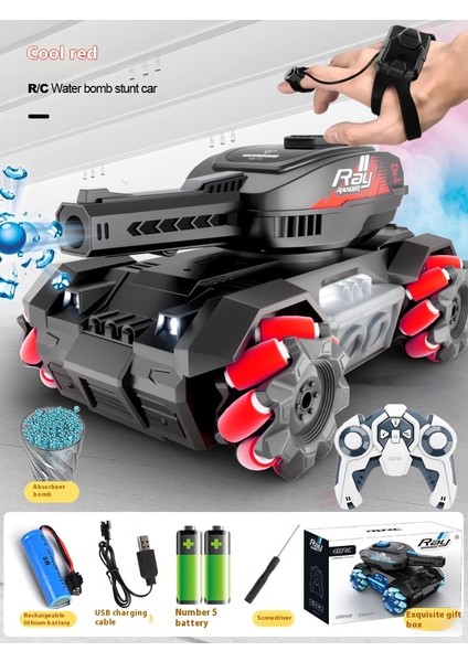 Yeni Uzaktan Kumanda Tank Araba Hareket Sensörü Büküm Araba 3 In 1 Taret Dublör Araba Çocuk Oyuncakları (Yurt Dışından)