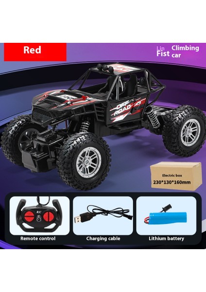 Açık Off-Road Tırmanma Uzaktan Kumanda Araba Buggy Elektrikli Yüksek Hızlı 4WD Tırmanma Araba Oyuncak Araba (Yurt Dışından)