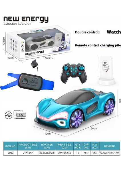 Çocuklar Için Gelecek Konsepti Uzaktan Kumandalı Yarış Arabası Oyuncakları Hareket Sensörü Elektrikli Drift Spor Araba (Yurt Dışından)