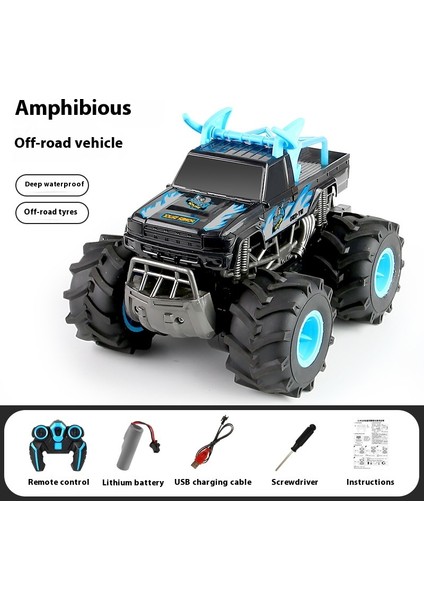 Açık Off-Road Tırmanma Uzaktan Kumandalı Araba 4WD Çok Arazi Off-Road Çocuk Oyuncak Uzaktan Kumandalı Araba (Yurt Dışından)