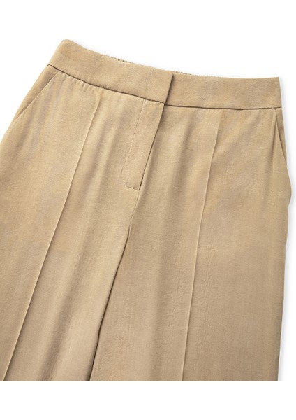 Nervür Dikişli Wide Leg Pantolon IS1250003239003