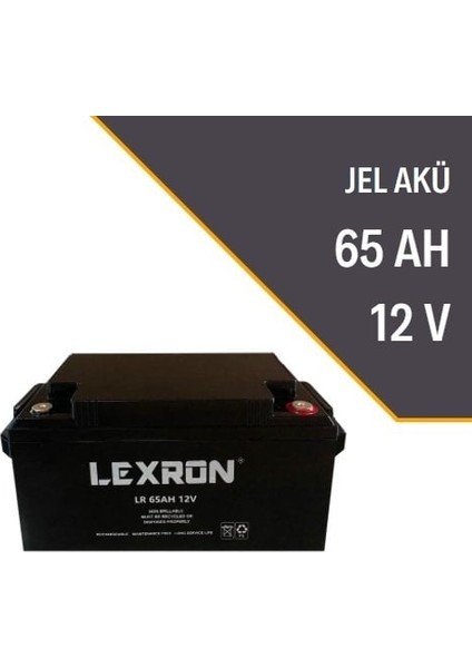 65AH-12V Jel Akü