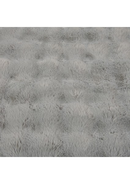 Soft Bubble Yuvarlak Halı - Gri - 100X100 cm