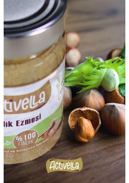 Şekersiz Fındık Ezmesi 320GR %100 Fındıklı X3