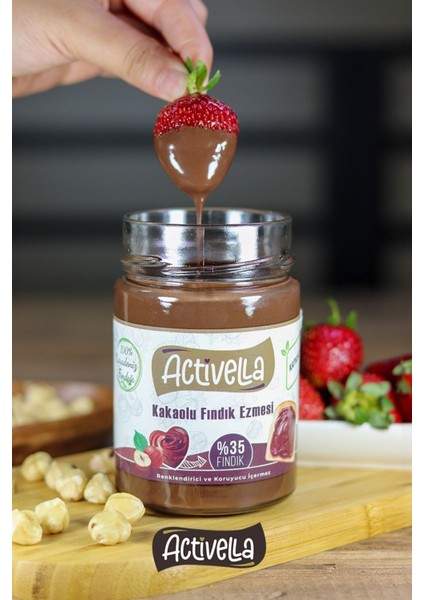 Kakaolu Fındık Ezmesi 330GR %35 Fındıklı X2