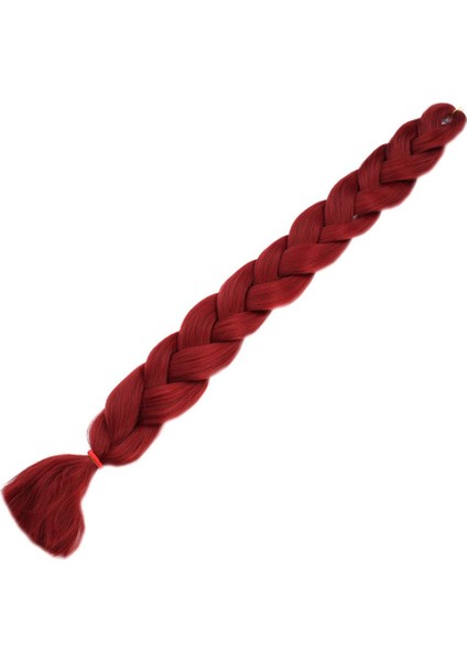 Sentetik Örgülük Saç 100 gr - Açık Kızıl