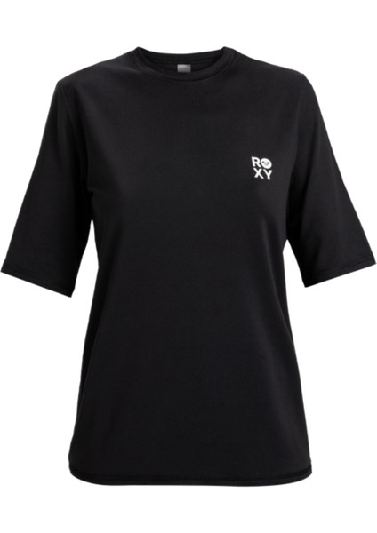 Happy Waves Ss Surf Tee Kadın Lycra