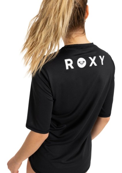 Happy Waves Ss Surf Tee Kadın Lycra