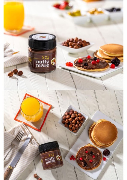 %22 Kakaolu Fındık Ezmesi 200 gr x 2 Adet
