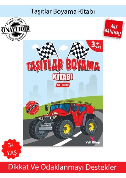 Taşıtlar Boyama Kitabı - Feyyaz Ulaş