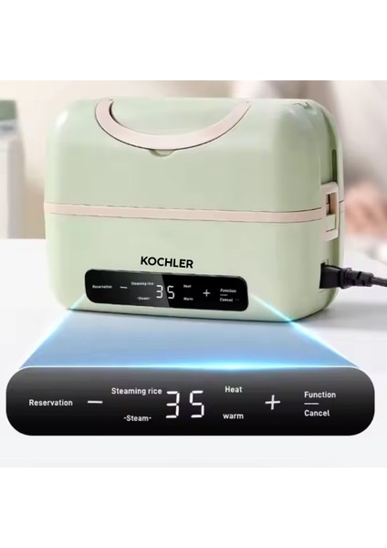 Ev, Ofis ve Seyahat Için Elektrikli Yemek Termosu ve Isıtıcı – 1,2 Lt – Sağlıklı ve Bpa'sız