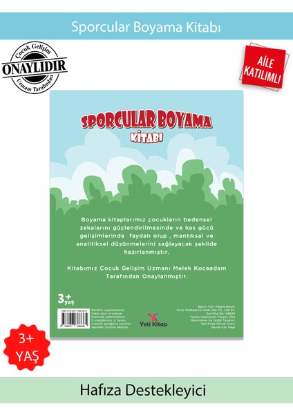 Sporcular Boyama Kitabı - Feyyaz Ulaş indirimleri