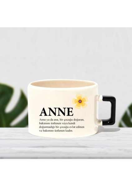 Çiçek G. Anne Açıklamalı Tasarım Kupa