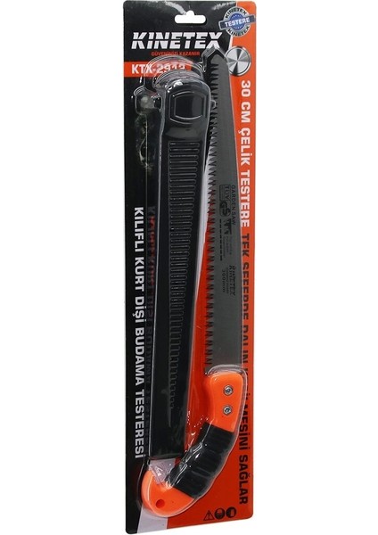 Kurt Dişi 300MM Çelik Budama Testeresi Pls.kılıflı Plastik Saplı 30CM - SAPLI=43CM (4887)