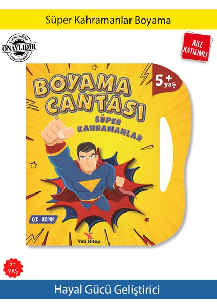 Boyama Çantası - Süper Kahramanlar