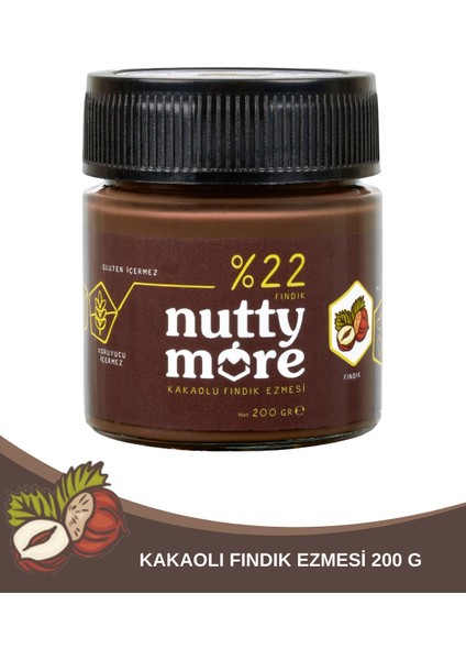%22 Kakaolu Fındık Ezmesi 200 gr