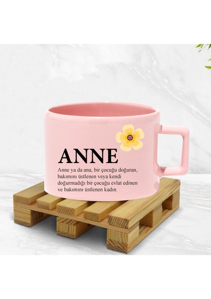 Çiçek G. Anne Açıklamalı Tasarım Kupa