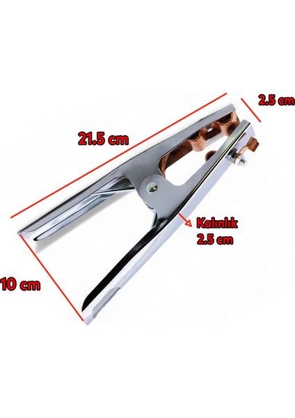 300 Amper Elektrod Kaynak Bakır Destekli Kaynakçı Pense Kaynak Şase Pensesi 1 Adet Tek modelleri