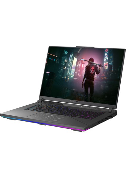 Rog Strix G16 Amd Ryzen 9 9955HX 24GB 2tb SSD RTX5070TI/12GB 140W 16" Qhd+ 240Hz Freedos Taşınabilir Bilgisayar & Per4 Çanta G614FRS5112P314