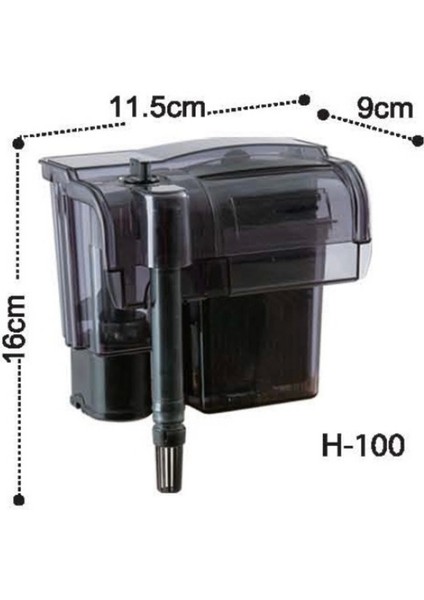 Dolphin H100 Şelale Filtre 230L/H