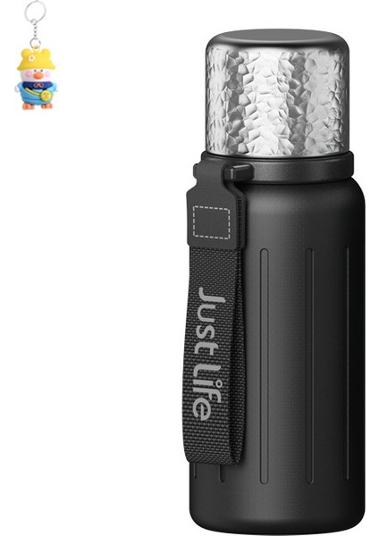 Iş Ofisi Termos Bardağı Basit Üst Düzey Atmosferik Soğuk Isıtıcı Kolu Taşınabilir Ofis Açık Fincan Kapağı Açılan Kapak (Yurt Dışından)