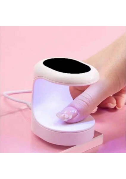 Uv-Led Mini Taşınabilir Kalıcı Oje-Jel Tırnak Kurutucu -Çantada Taşınabilir Oje Kurutucu