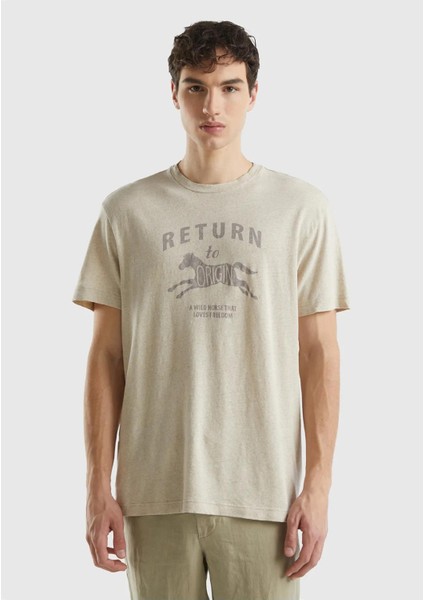 Unıted Colors Of Benetton Erkek Tshirt 39IVU1082